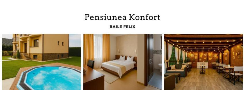 Pensiunea Konfort 바일레펠릭스 외부 사진